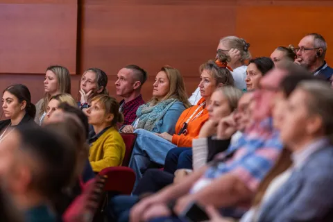 Widownia w czasie konferencji
