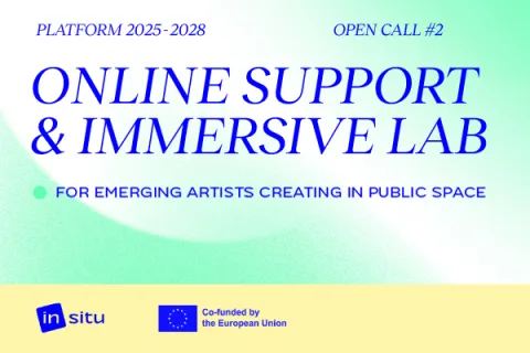 Grafika promująca Open Call „Kultura i Zdrowie” z naborem wniosków od 5 maja do 20 czerwca 2025 r. Organizator: Instytut Kultury Miasto Splotów, partnerzy: Nadbałtyckie Centrum Kultury Gdańsk- Instytucja Kultury Samorządu Województwa Pomorskiego, Culture and Health Platform. Patronat honorowy: Minister Kultury i Dziedzictwa Narodowego.